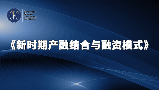 新时期产融结合与融资模式